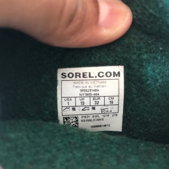 Sorel Flurry Blue Waterproof Winter Snow Boots - Picture 6 of 6